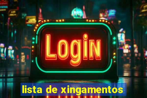 lista de xingamentos